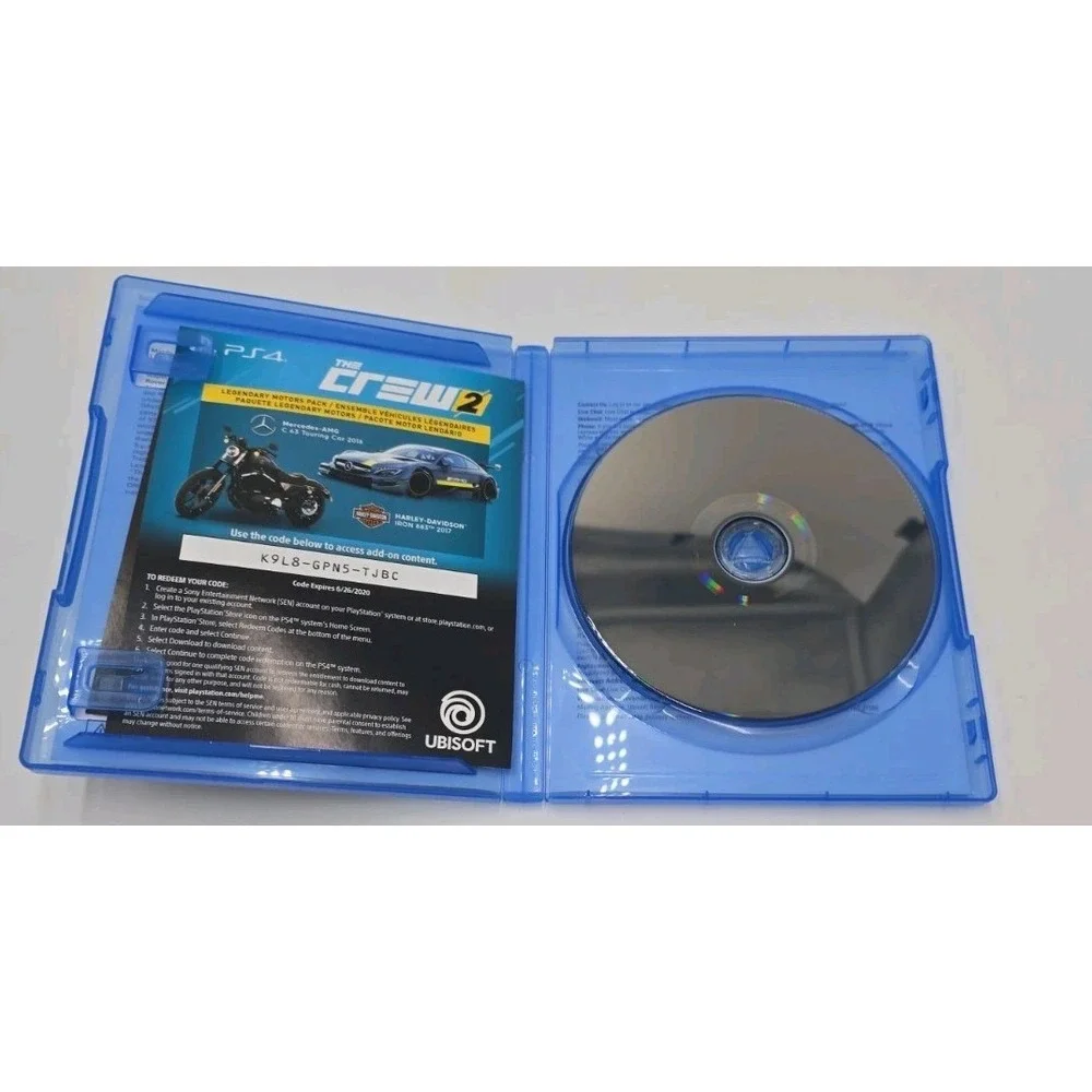The Crew 2 PS4 PlayStation 4 Racing Game Complete CIB Tested Ubisoft